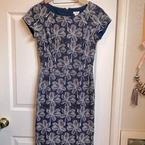 J. Crew Factory floral shift dress